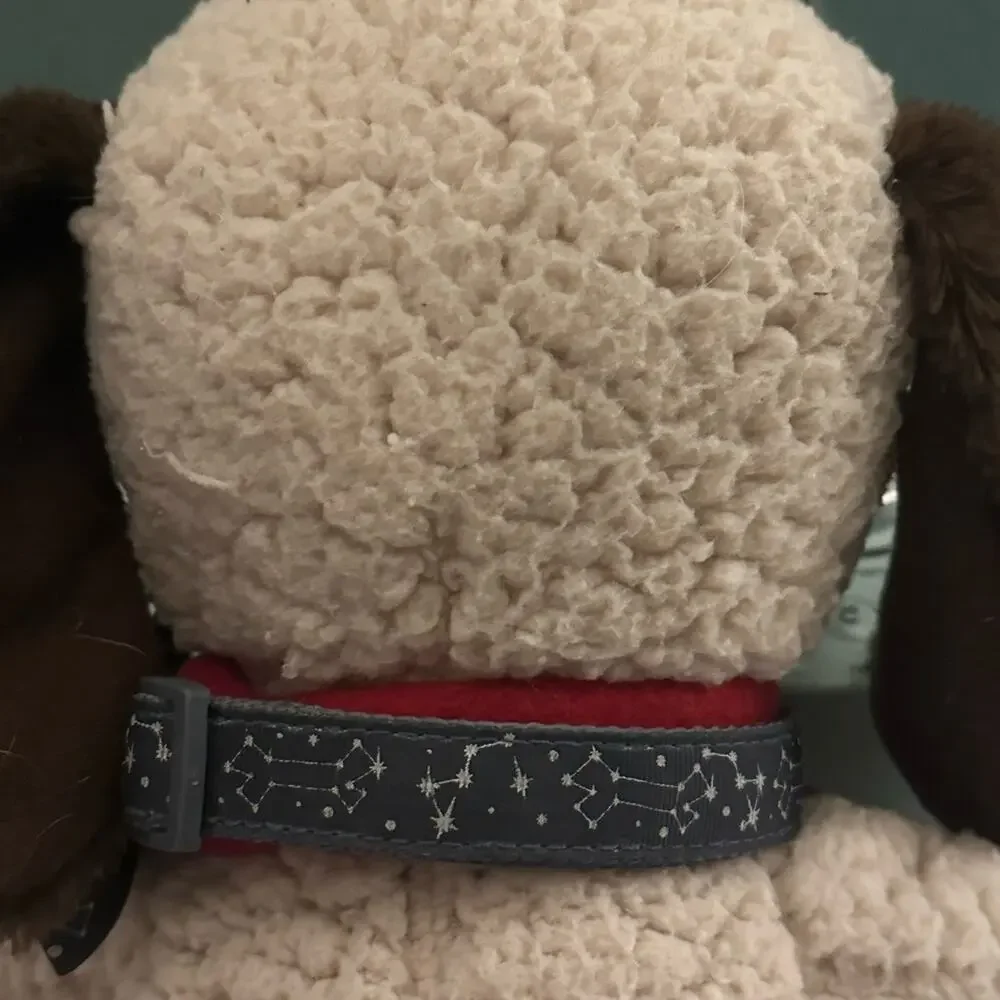 Dark grey stars/galaxy dog collar - Size Medium